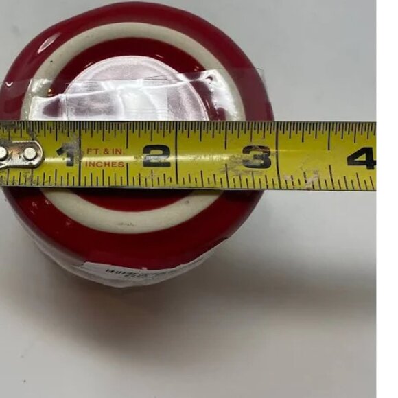 Rae Dunn Red Salt & Pepper Stackers, Salt & Pepper Cellar, Rae Dunn - Picture 5 of 6